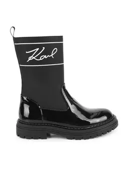 Ботильоны Stiefeletten Z19114 Karl Lagerfeld, черный