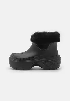 Ботильоны Stomp Boot Crocs, черный