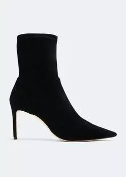 Ботильоны STUART WEITZMAN Stuart 85 stretch booties, черный