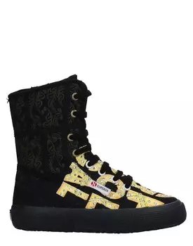 Ботильоны Superga, черный