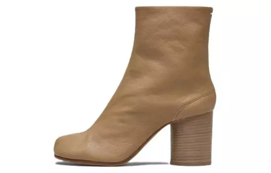 Ботильоны Tabi 80 мм из кожи Maison Margiela