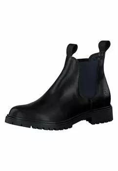 Ботильоны Tamaris CHELSEA, цвет black lea navy
