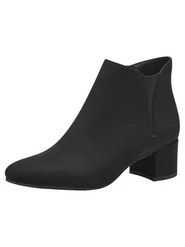 Ботильоны Tamaris, цвет black suede