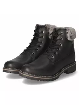 Ботильоны Tamaris Schnrstiefeletten, черный
