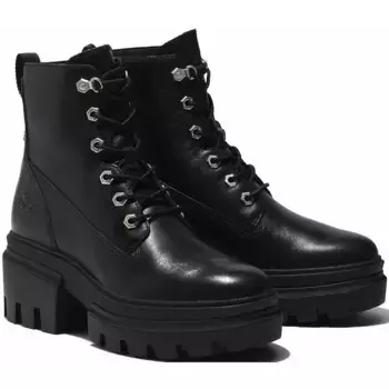 Ботильоны Timberland на шнуровке "EVERLEIGH MID LACE UP BOOT", черный