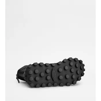 Ботильоны Tod's 1T из кожи и ткани, цвет Nero