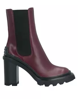 Ботильоны Tod'S, бордовый