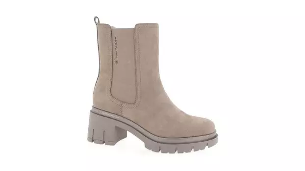 Ботильоны Tom Tailor Stiefel mit Warmfutter, бежевый
