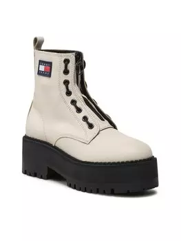 Ботильоны Tommy Jeans, бежевый