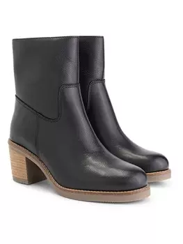 Ботильоны TRAVELIN' Leder-Stiefeletten Sartene, черный