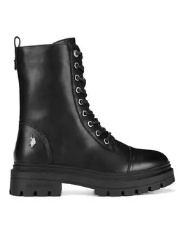 Ботильоны U.S. Polo Assn., черный