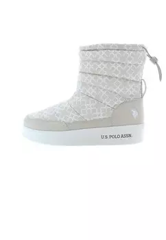 Ботильоны U.S. POLO ASSN., цвет Beige/Light beige