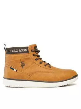 Ботильоны U.S. Polo Assn., коричневый