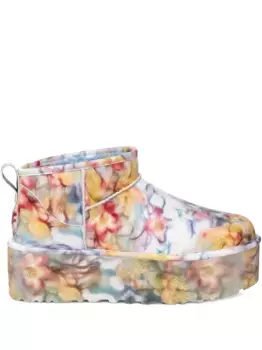 Ботильоны Ultra Mini из коллаборации с Collina Strada UGG, синий