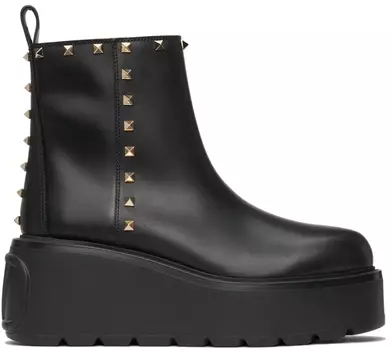 Ботильоны уникальной формы Valentino Garavani