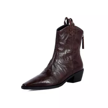 Ботильоны унисекс Echo&Yolo, темно-коричневый