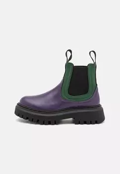 Ботильоны Unisex Marni, цвет violet/green/black