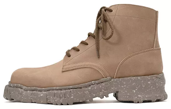 Ботильоны унисекс светло-коричневые Mihara Yasuhiro