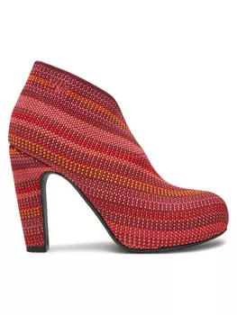 Ботильоны United Nude, красный