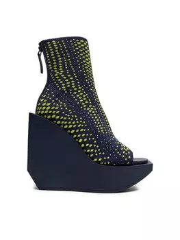 Ботильоны United Nude, зеленый