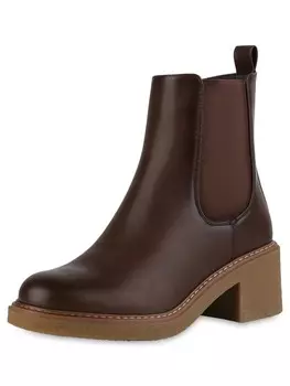 Ботильоны VAN HILL Alyssa, коричневый