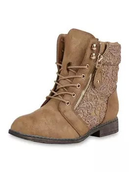 Ботильоны VAN HILL Amanda, хаки