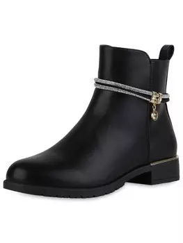 Ботильоны VAN HILL Andrea, цвет schwarz pu