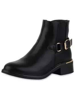Ботильоны VAN HILL Biker Boots Elizabeth, черный