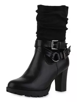 Ботильоны VAN HILL Biker Boots Emma, черный