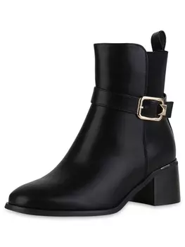 Ботильоны VAN HILL Biker Boots Mia, черный