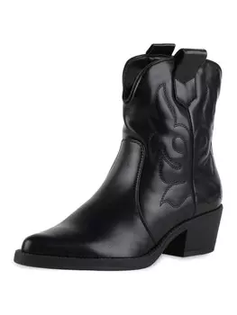 Ботильоны VAN HILL Cowboy Boots Elizabeth, цвет schwarz pu