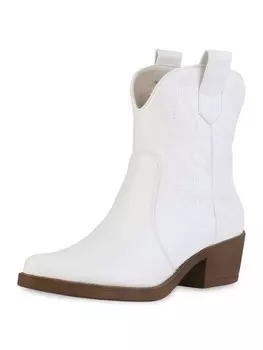 Ботильоны VAN HILL Cowboy Boots Elizabeth, цвет weiss pu