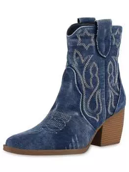 Ботильоны VAN HILL, цвет dunkelblau denim