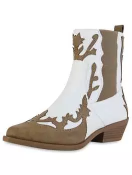 Ботильоны VAN HILL, цвет weiss khaki