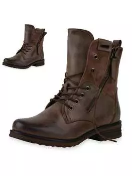 Ботильоны VAN HILL, хаки