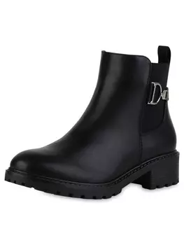 Ботильоны VAN HILL Klassische Stiefeletten Estelle, черный
