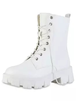 Ботильоны VAN HILL Plateau Boots Isabella, белый