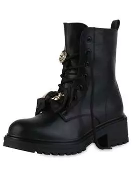 Ботильоны VAN HILL Schnrstiefeletten Ashley, черный