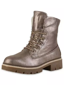 Ботильоны VAN HILL Schnrstiefeletten Calliope, золотой