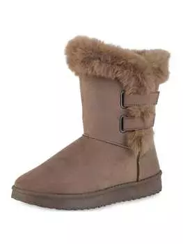 Ботильоны VAN HILL, серо-коричневый