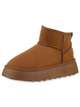 Ботильоны VAN HILL Winter Boots Emily, светло-коричневый