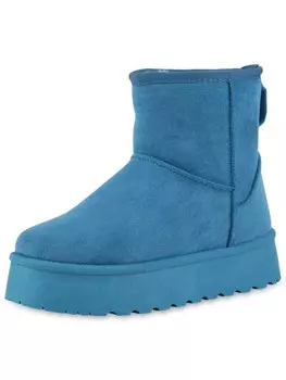 Ботильоны VAN HILL Winter Boots Seraphina, бирюзовый