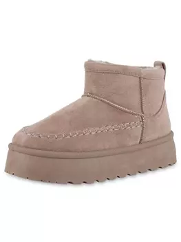 Ботильоны VAN HILL Winter Boots Sophia, цвет Schlamm