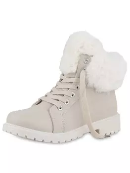 Ботильоны VAN HILL Worker Boots Aurora, бежевый