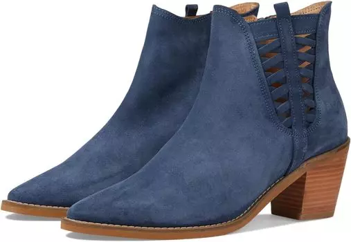 Ботильоны Veronika Bueno, цвет Indigo Suede