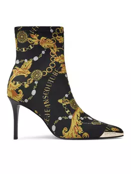 Ботильоны Versace Jeans Couture, желтый