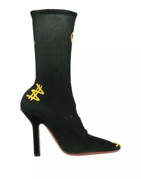 Ботильоны Vetements, темно-зеленый