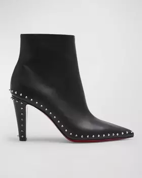 Ботильоны Vidura Spike на красной подошве Christian Louboutin