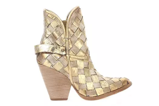 Ботильоны в стиле кантри Believe As98, золотой