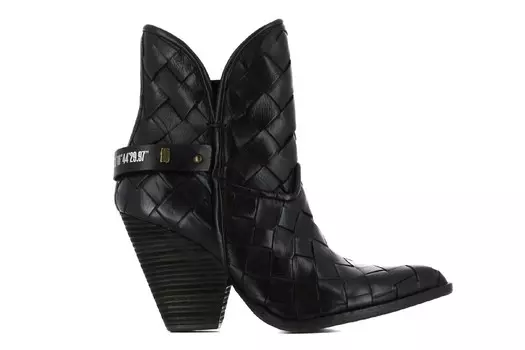 Ботильоны в стиле кантри Believe As98, черный